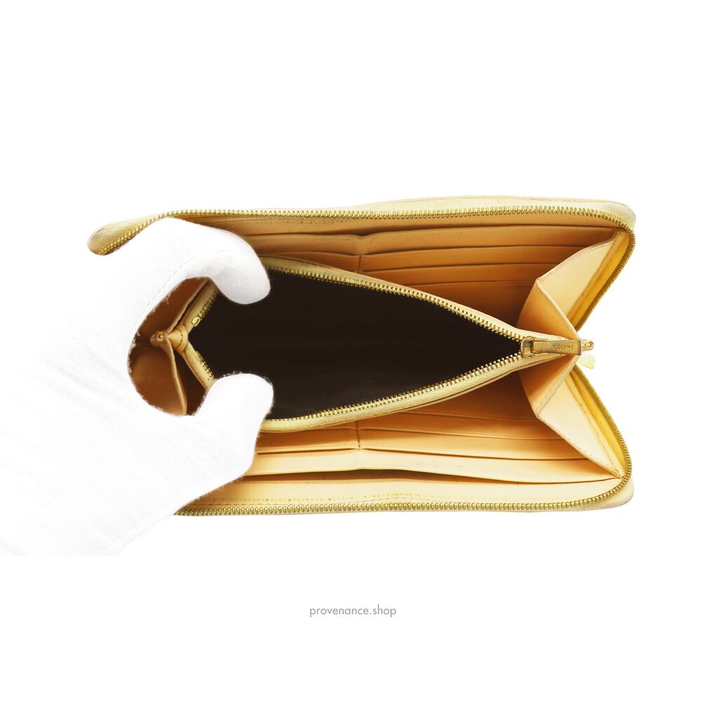 🔴 Celine Multifunction Zip Wallet - Beige/Navy - Picture 9 of 9